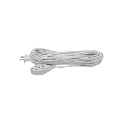 Extensión eléctrica blanca Maigoo SA407 de 10 metros con 3 tomas, ideal para hogar y oficina.