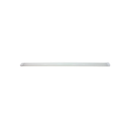 Lámpara LED lineal blanca de 120 cm, ideal para iluminación de gabinetes, cocinas o talleres