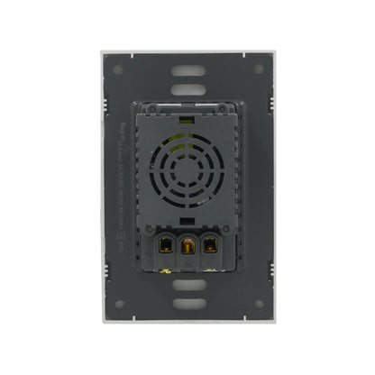 Placa 2 contactos/1 USB/1 tipo "C" Super átomo SA1504-MB