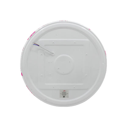 Lámpara 25 W redonda sobreponer rombo rosa Maigoo MG02403
