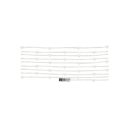 Serie de luces led corazones 5 m Maigoo MG07712