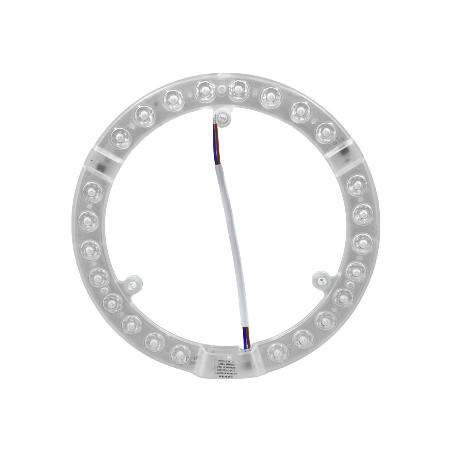 Módulo LED circular Maigoo MG03006 de 24W, repuesto para iluminación con cable
