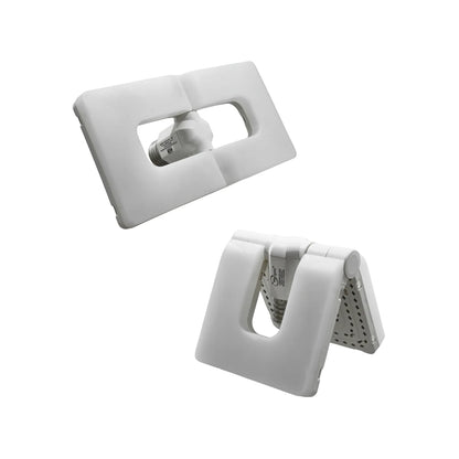 Lámpara LED plegable Maigoo 48W blanca con paneles ajustables, para garaje o taller.