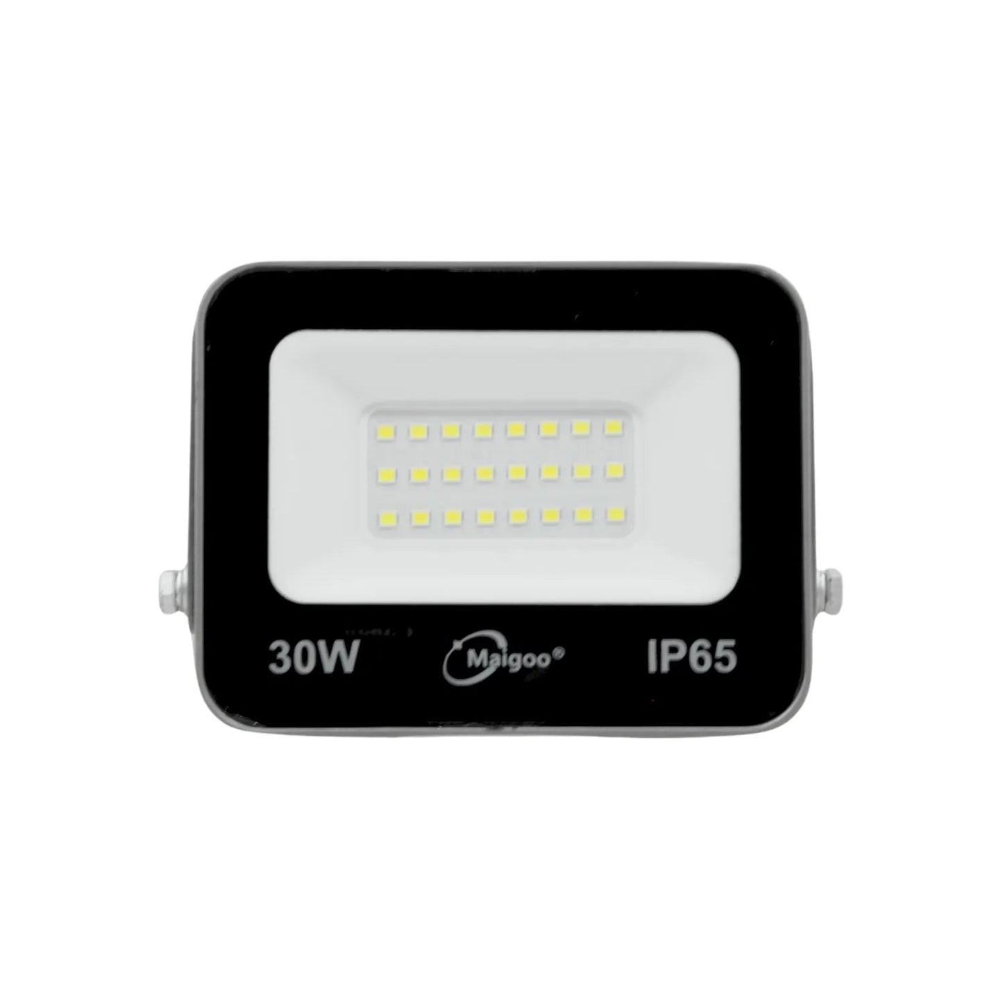 Reflector LED Maigoo negro 30W SMD para exterior, proyector de luz con resistencia al agua y polvo IP65