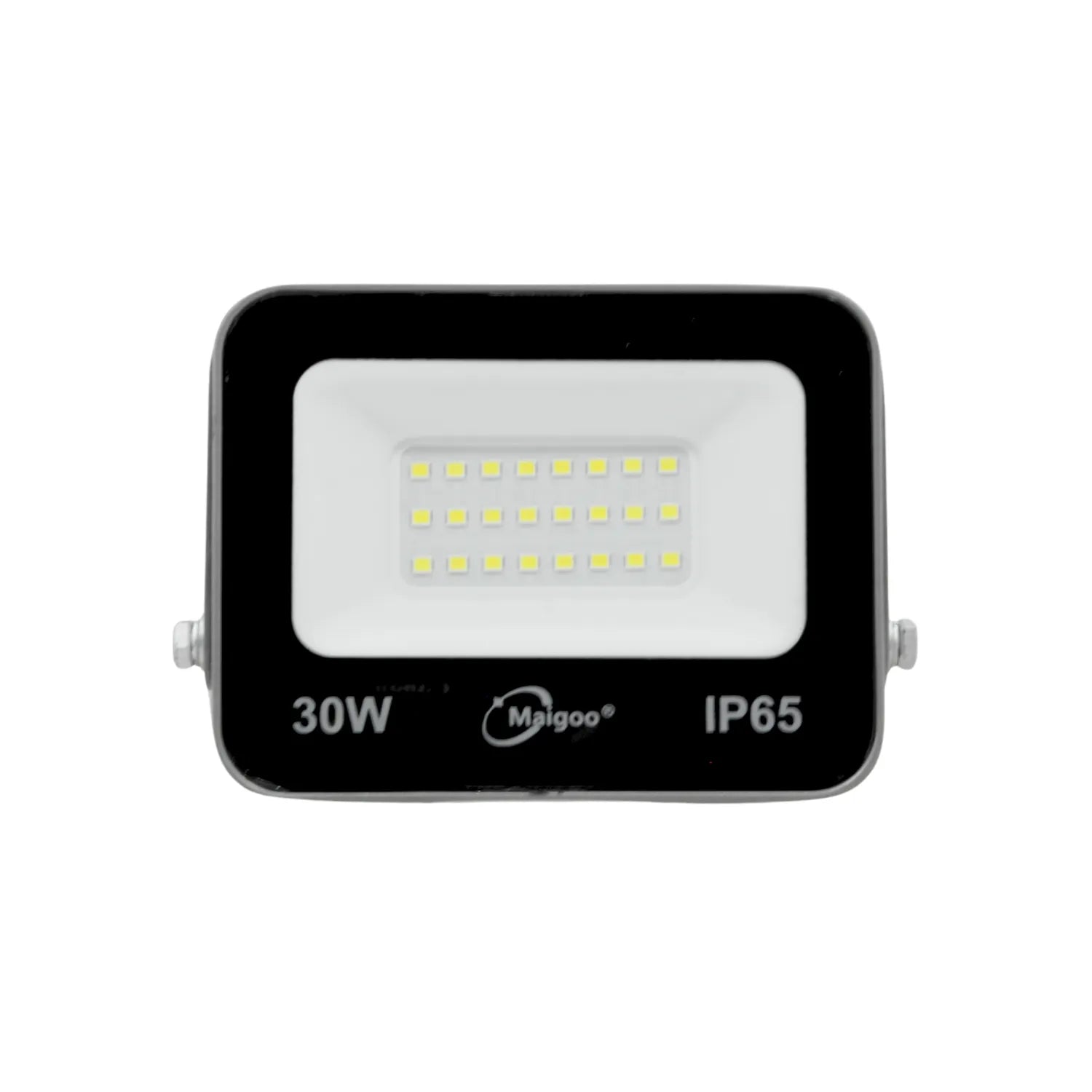 Reflector LED Maigoo negro 30W SMD para exterior, proyector de luz con resistencia al agua y polvo IP65