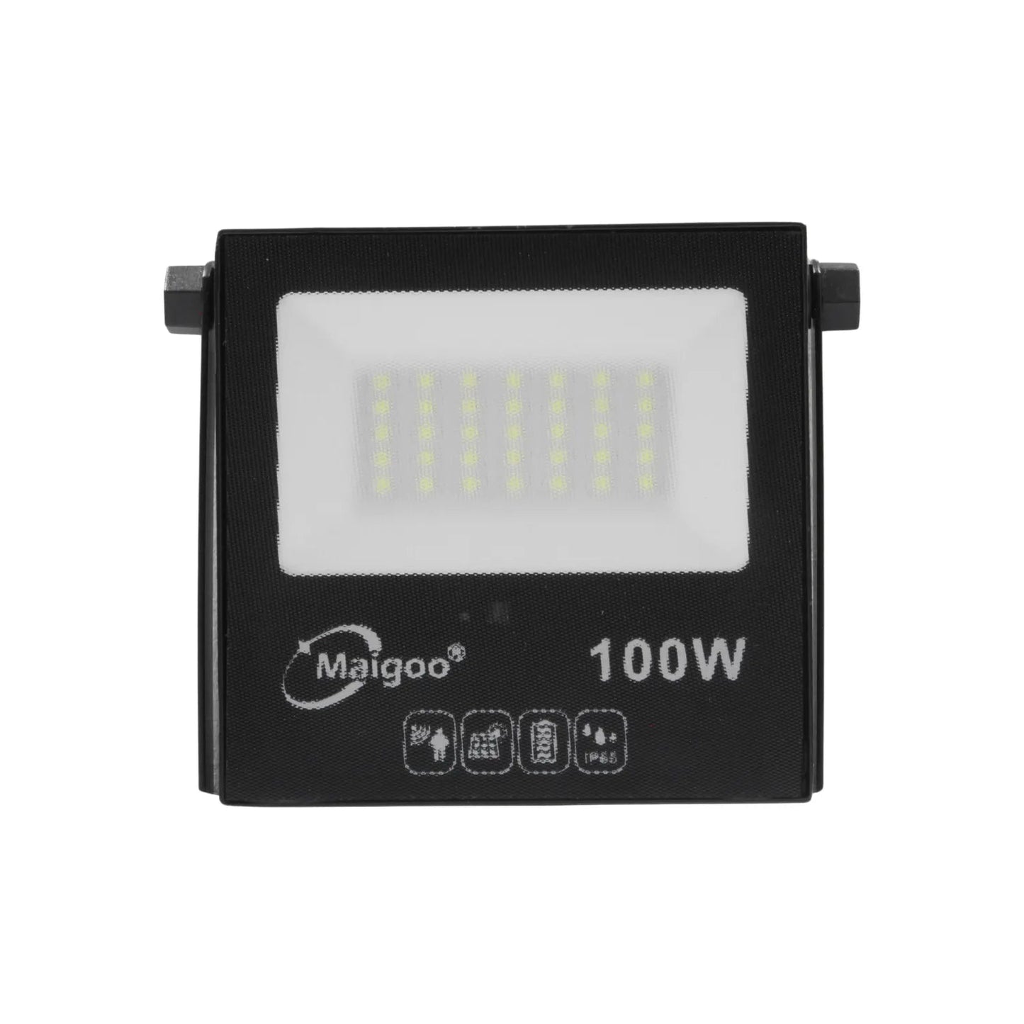 Reflector LED Maigoo negro 100W, para exteriores, con resistencia al agua y polvo IP65