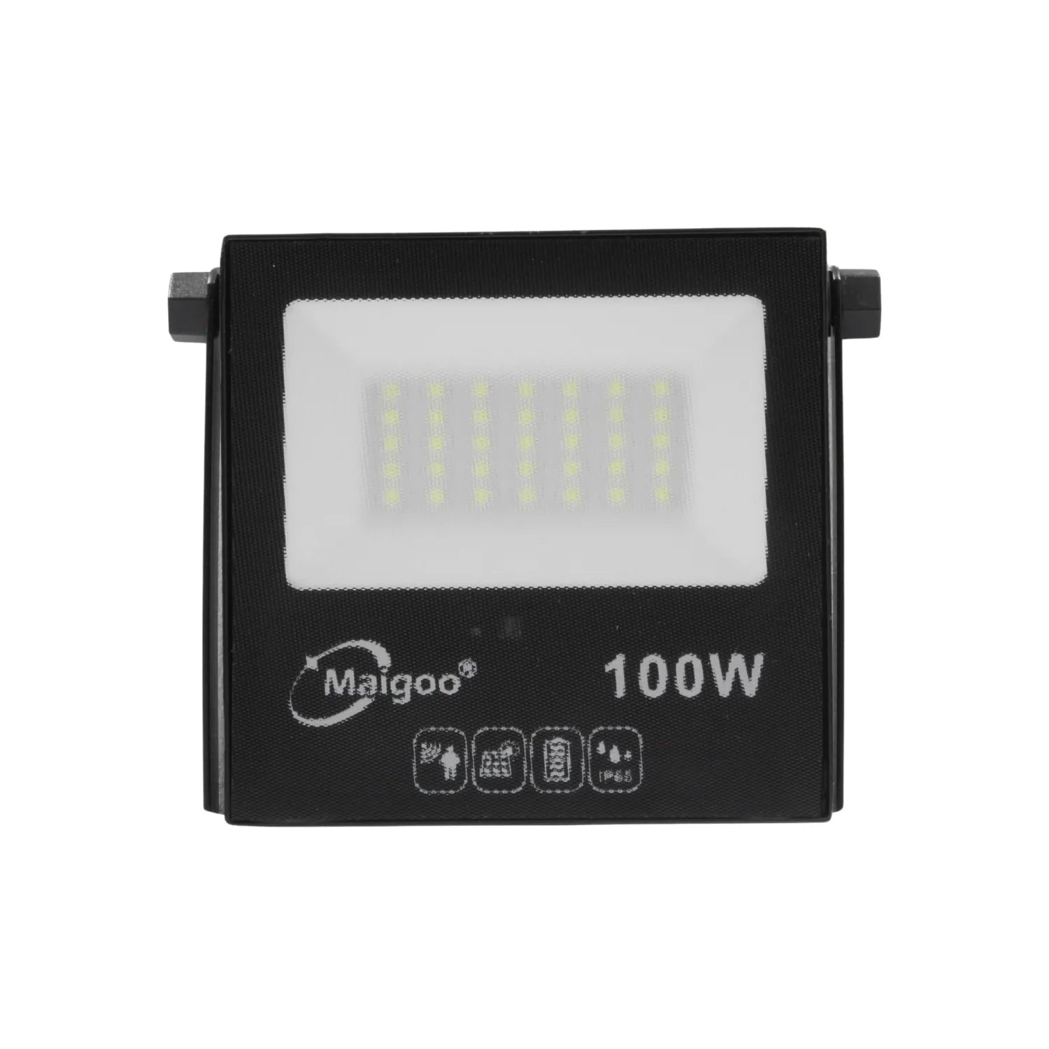 Reflector LED Maigoo negro 100W, para exteriores, con resistencia al agua y polvo IP65