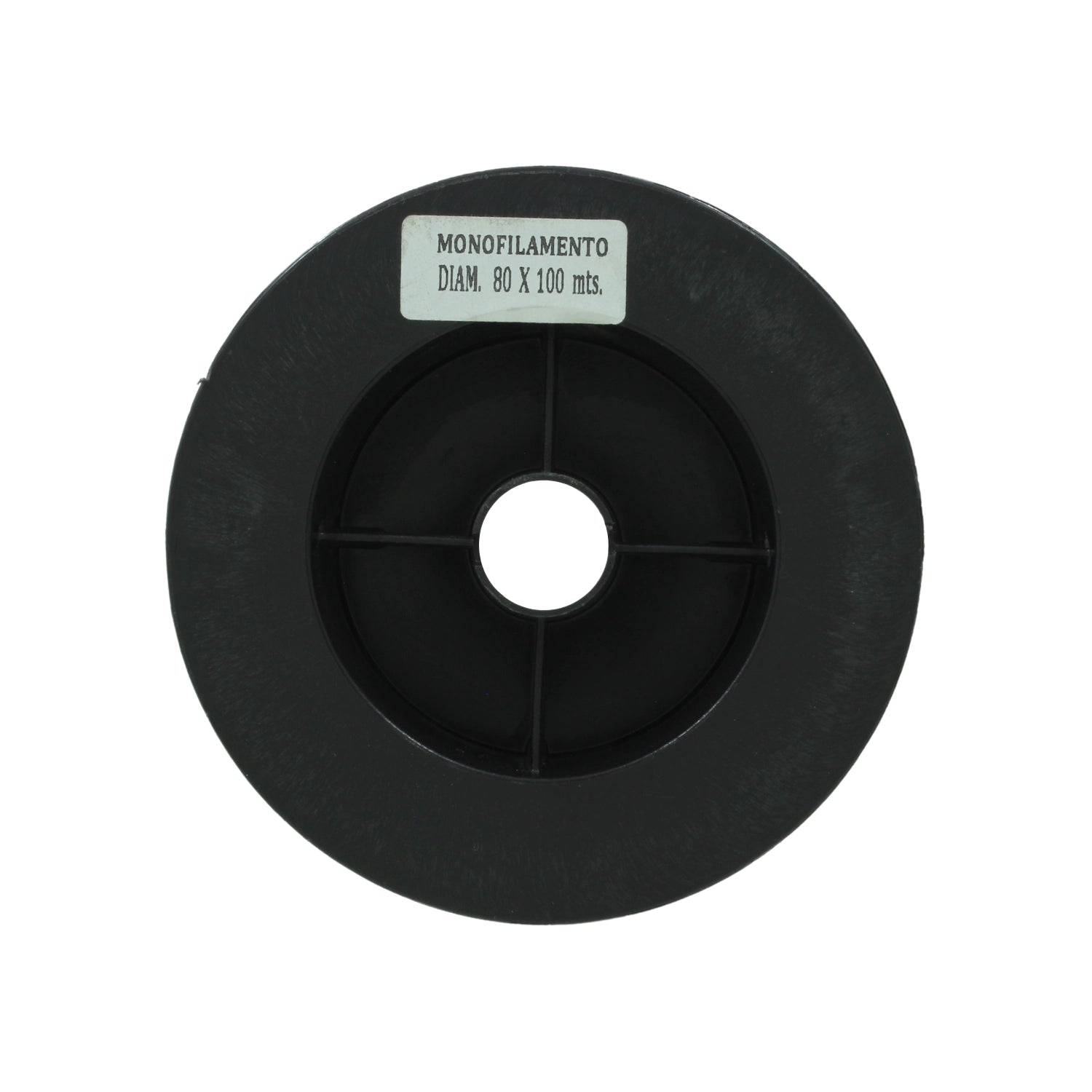 Carrete de hilo monofilamento para pescar diámetro 0.80 mm y 100 metros de longitud