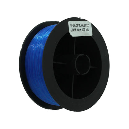 Hilo para pescar .60 mm x 100 m azul