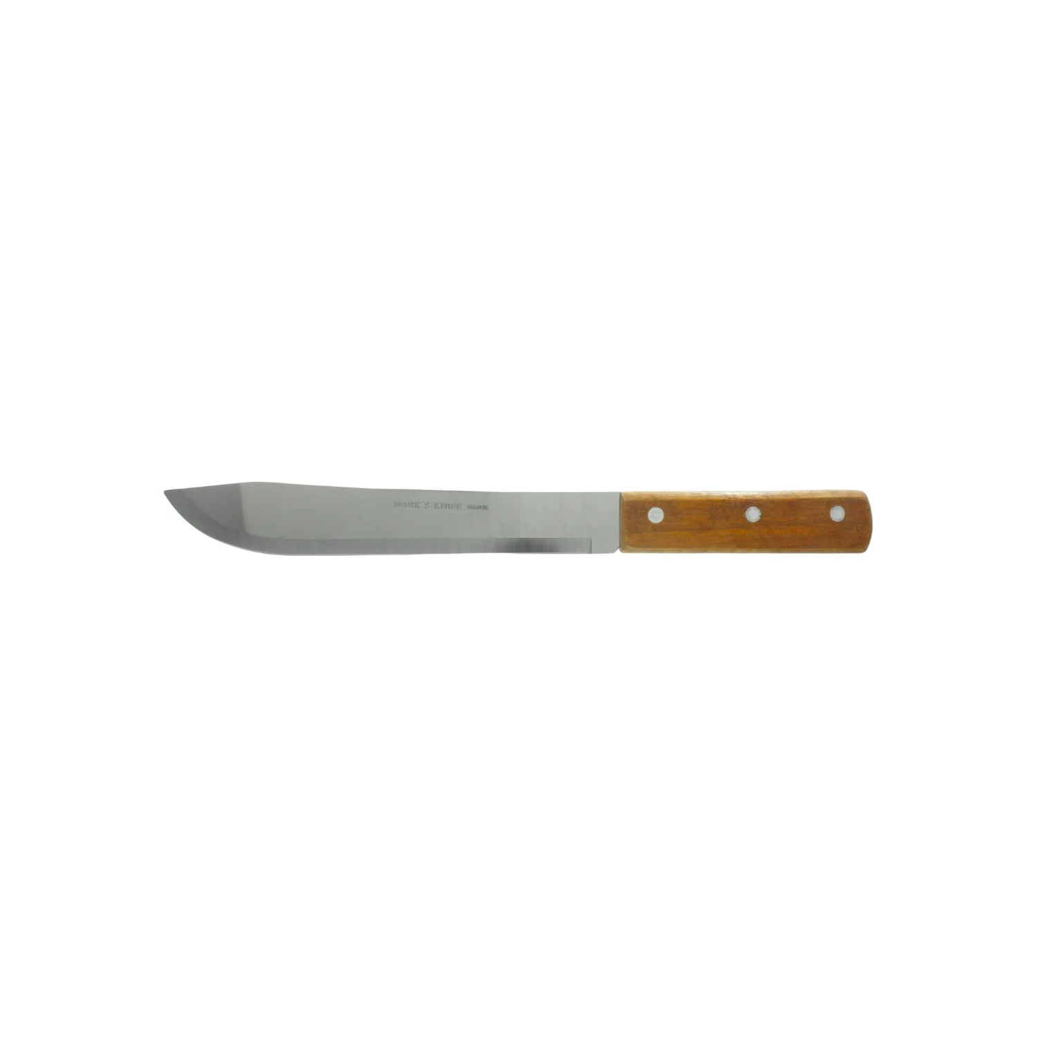 Cuchillo cebollero Mark's Knife 8 pulgadas con mango de madera y hoja de acero inoxidable