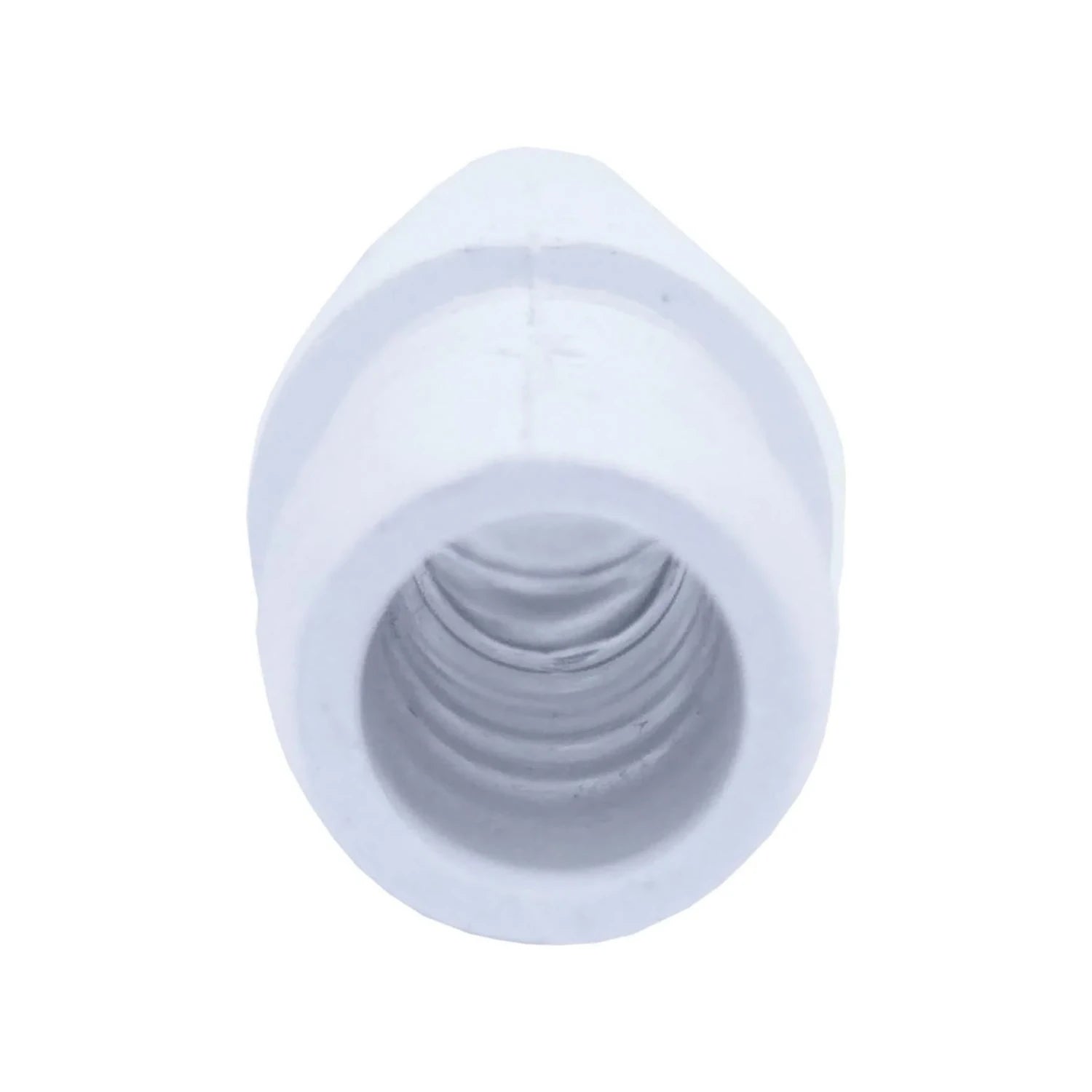 Niple unión plástico económico blanco 1/2 pulgada con rosca interna para tuberías