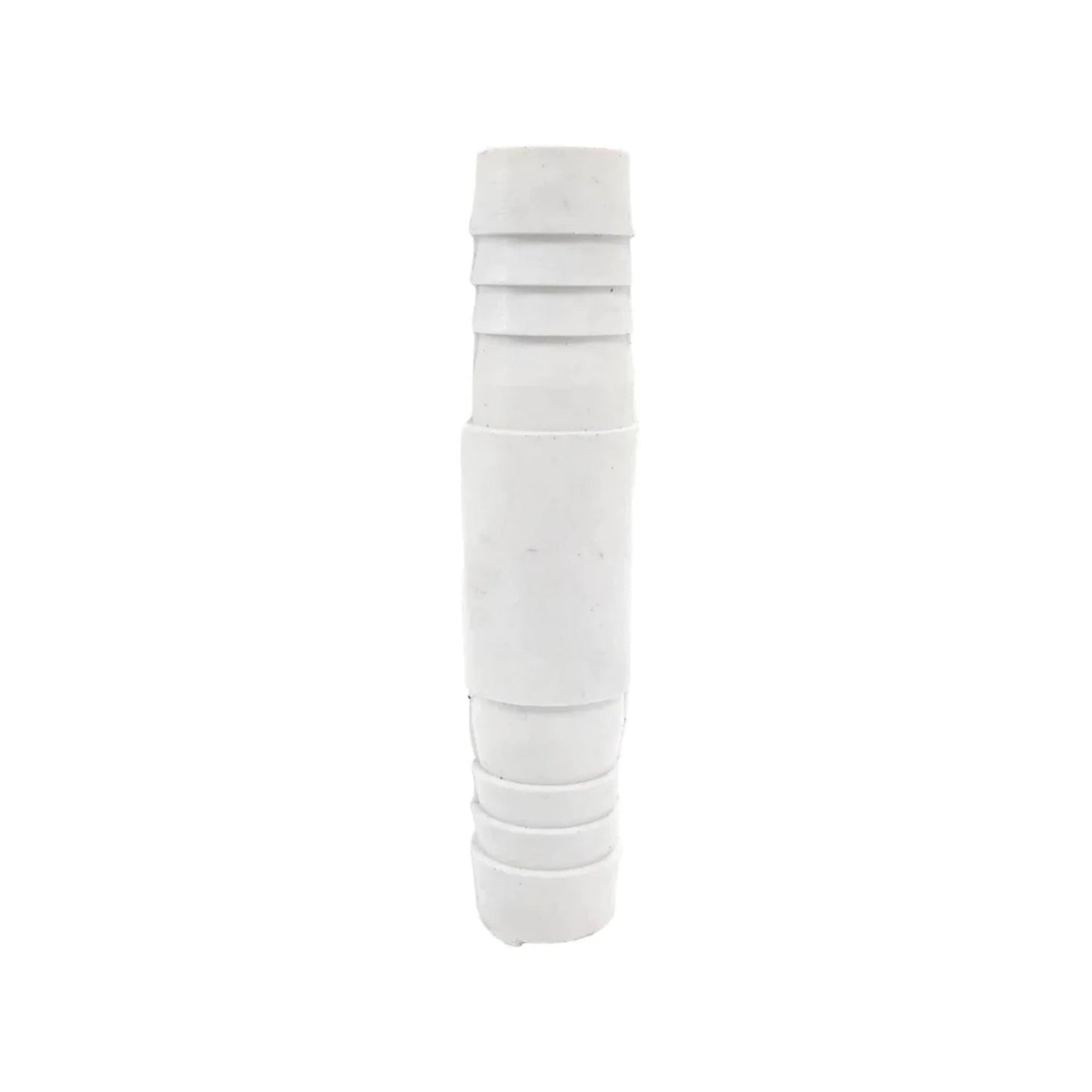 Niple unión plástico blanco 1 pulgada para manguera, conector económico