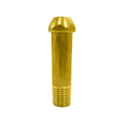 Fabricada en latón.,Ideal para instalar o reparar tu conexión de gas.,Punta de 6 cm de largo con diámetro de 1/4",Su unión al tubo te garantiza un sellado hermético y libre de fugas.