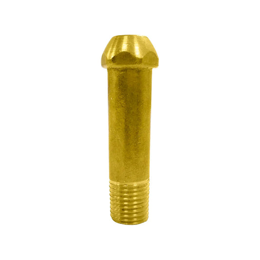 Fabricada en latón.,Ideal para instalar o reparar tu conexión de gas.,Punta de 6 cm de largo con diámetro de 1/4",Su unión al tubo te garantiza un sellado hermético y libre de fugas.
