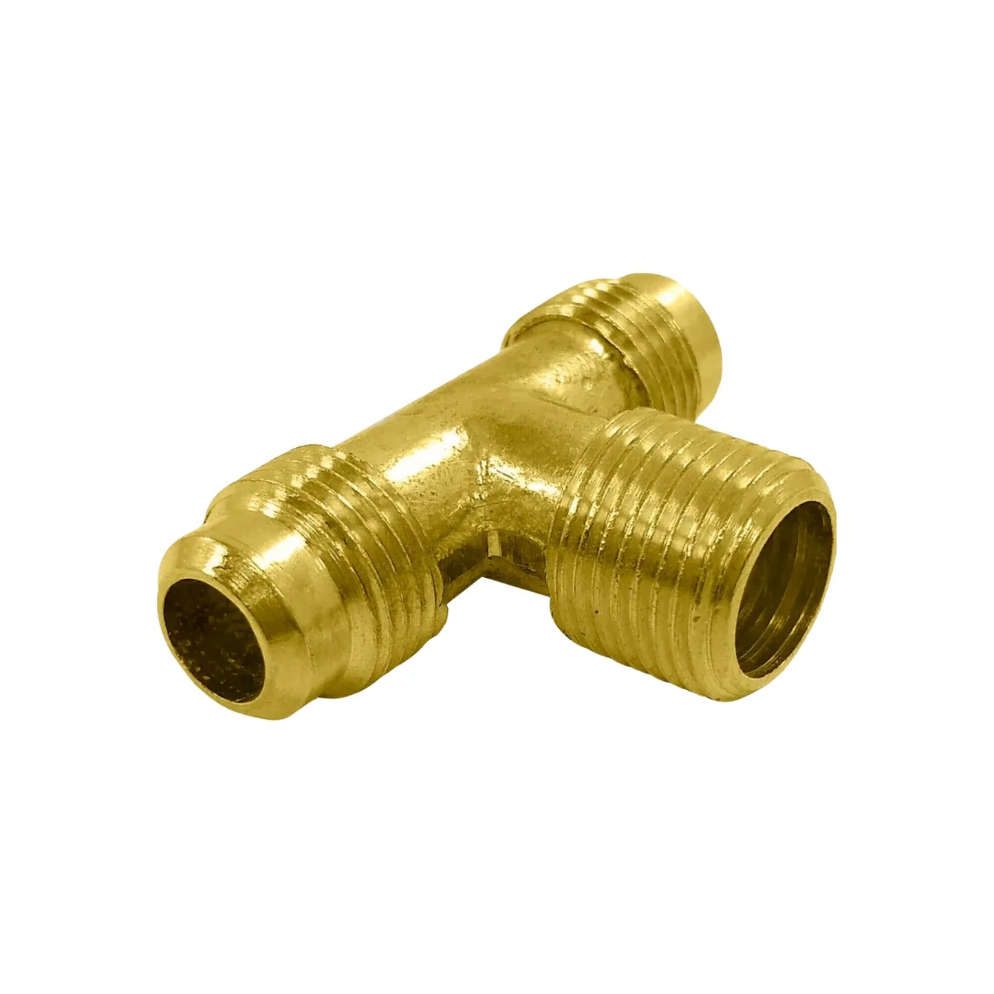 Tee terminal centro para gas 3/8 10 mm 40-04