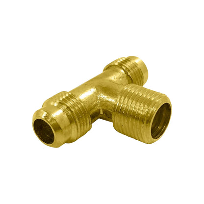 Tee terminal centro para gas 3/8 10 mm 40-04