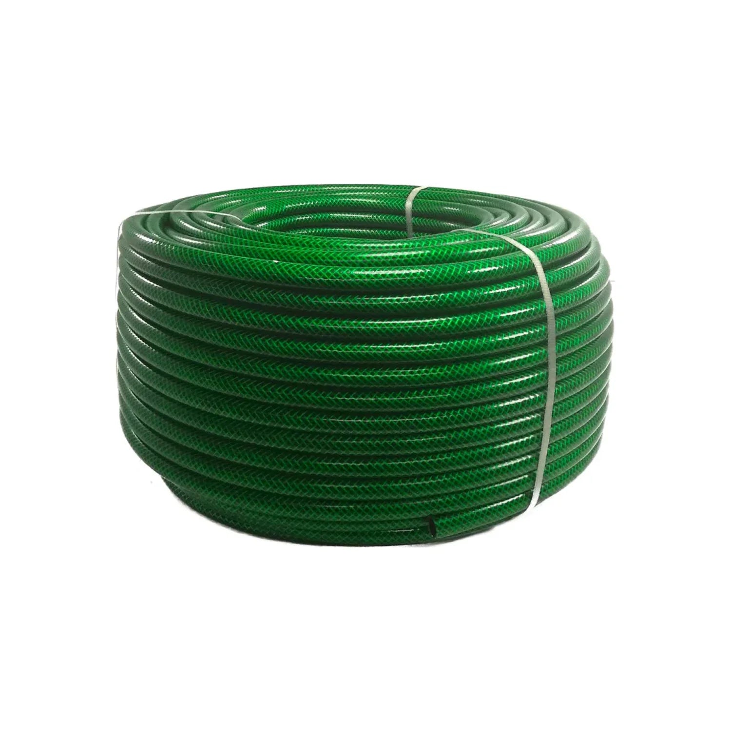 Medida: 5/8",Longitud: 100 metros.,3 capas con refuerzo de poliéster en espiral.,Fabricado: vinil-PVC