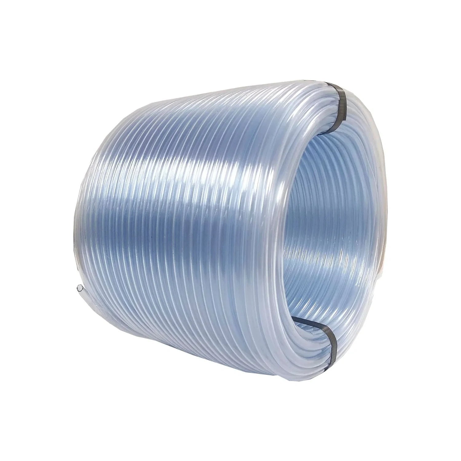 Manguera para nivel transparente de 1/4 pulgada, rollo de tubo plástico flexible reforzado para obra