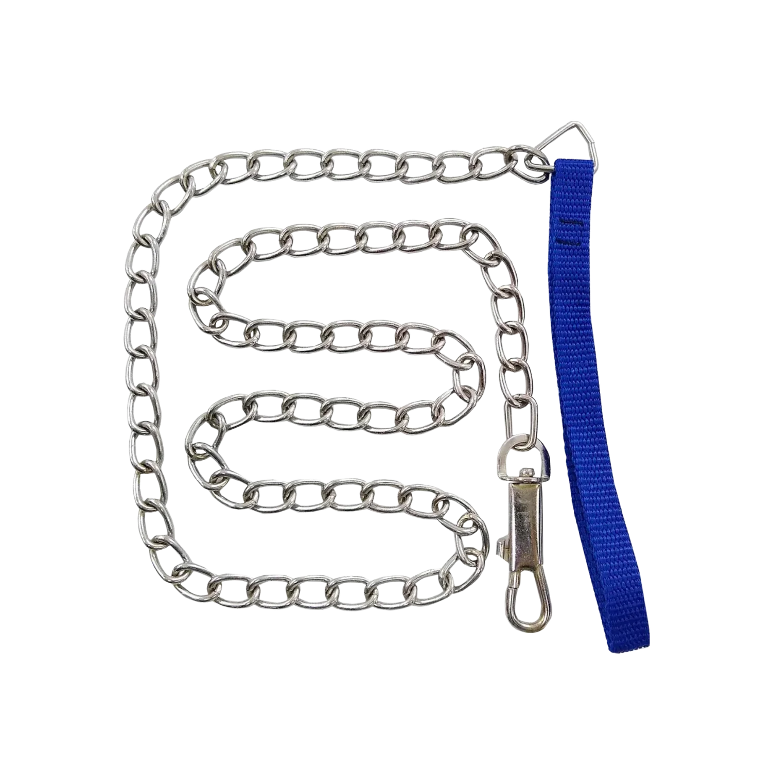 Cadena para mascota.,Con correa.,Con destorcedor.,Uso doméstico.,Largo de cadena 120 cm