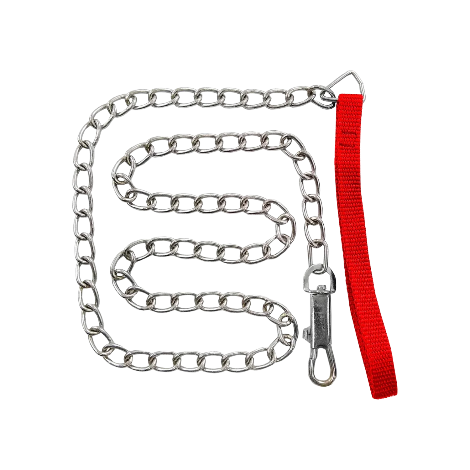 Cadena para mascota.,Con correa.,Con destorcedor.,Uso doméstico.,Largo de cadena 120 cm