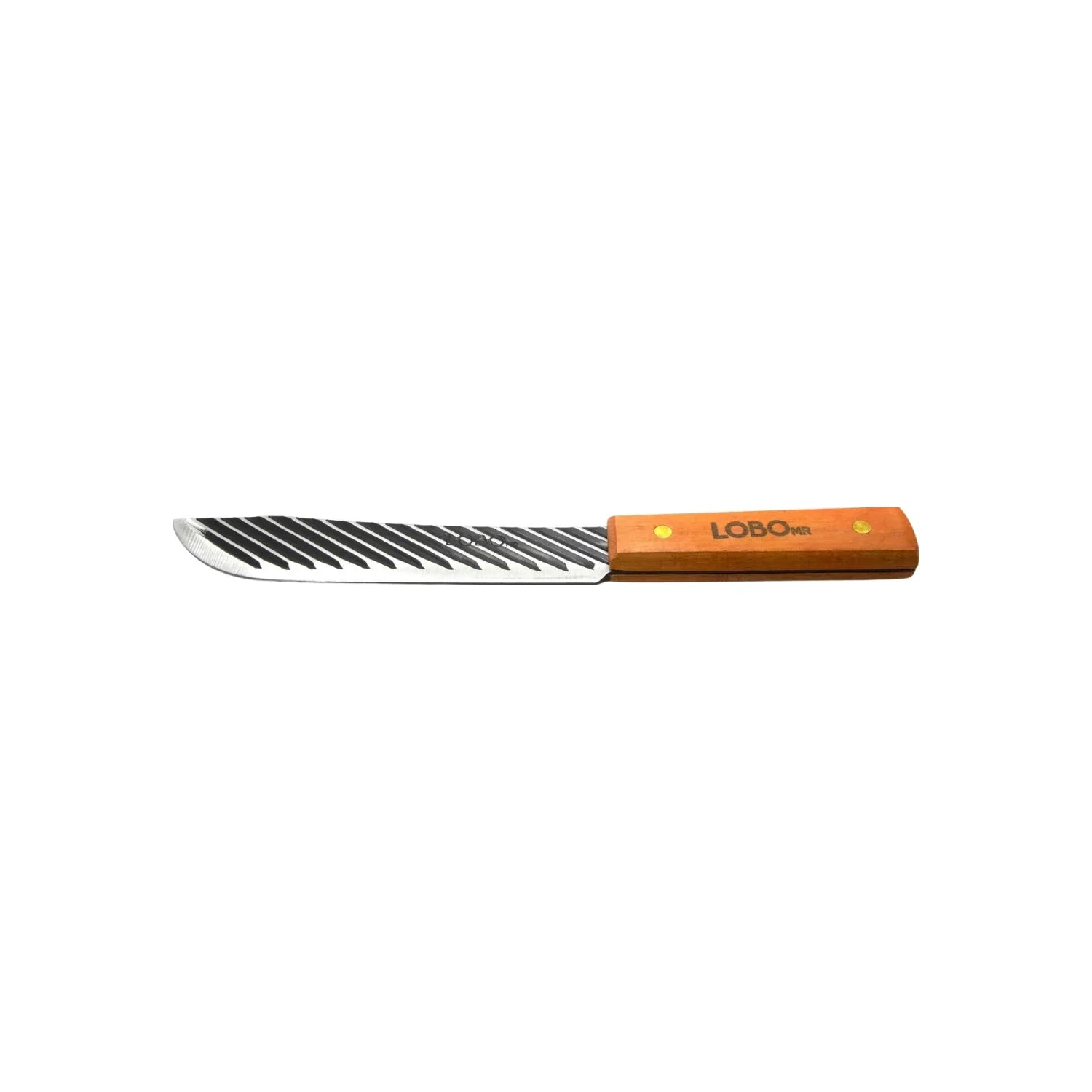 Hoja de acero al carbón.,Largo 7",Mango de madera.,Uso profesional.
