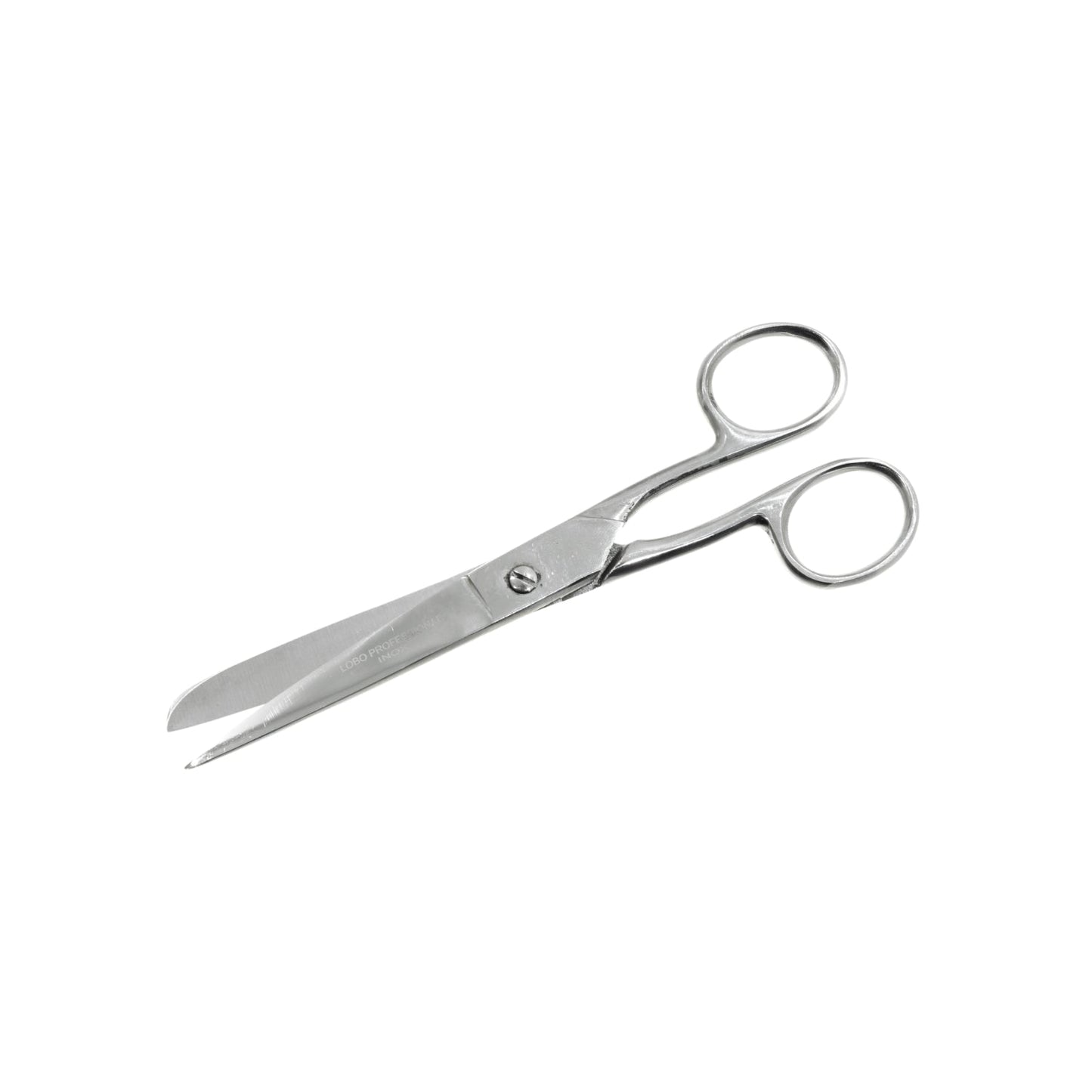 Tijera de costura profesional Lobo 6'' acero inoxidable. Ideal para telas, cortes precisos y manualidades.