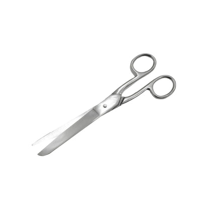 Tijeras multiusos de acero inoxidable 7 pulgadas, color plata, para corte preciso en hogar y oficina