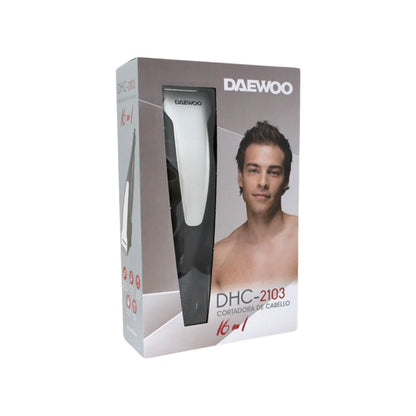 Cortadora de cabello con accesorios 16 en 1 Daewoo DHC-2103