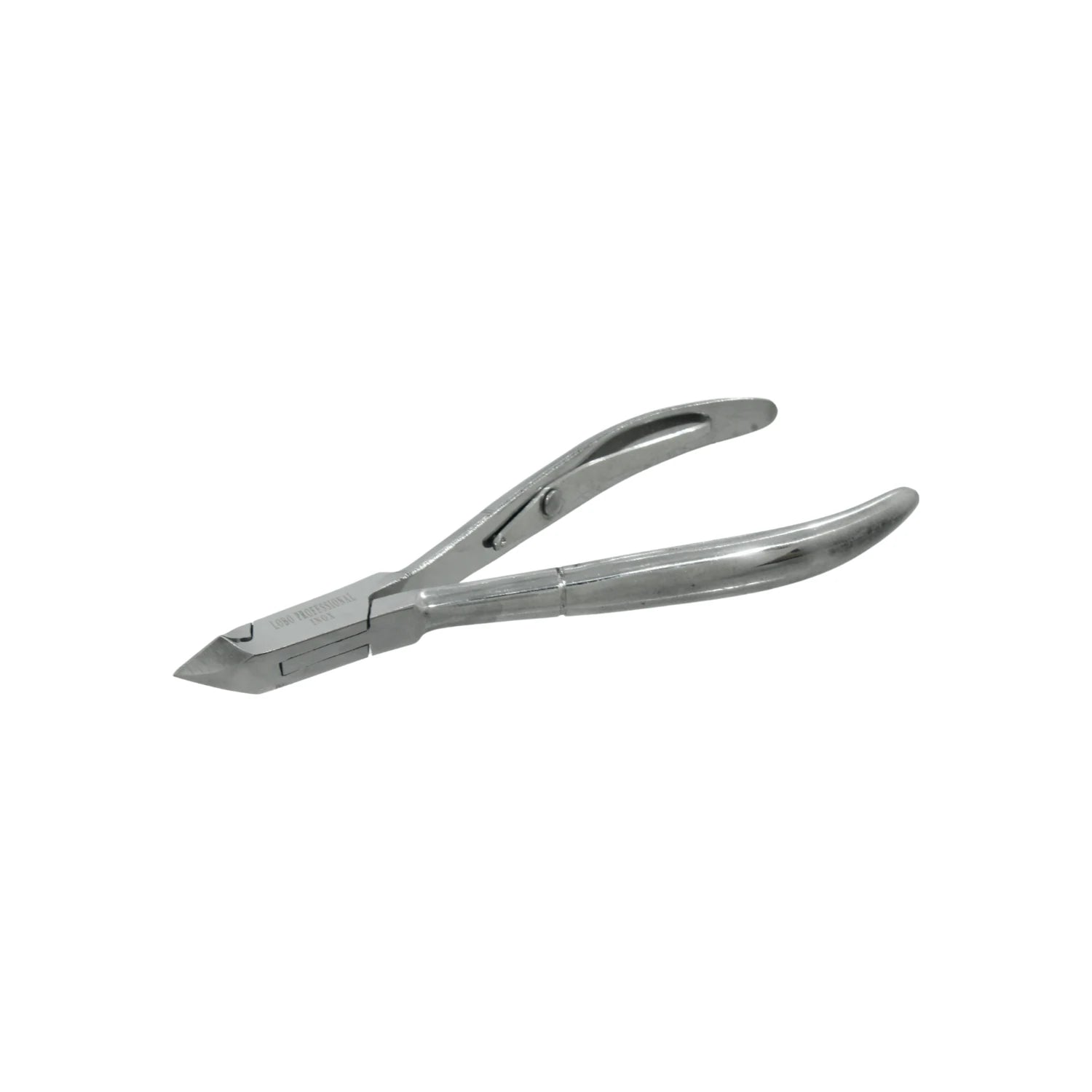 Alicate para manicure Lobo Professional acero inoxidable punta recta para cutículas y uñas