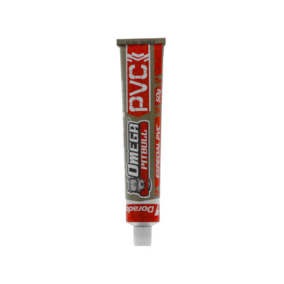Pegamento para PVC Omega Pitbull 50g adhesivo especial para tuberías de fontanería y construcción profesional