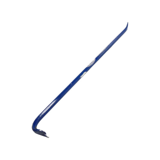 Fabricado en acero al alto carbón SAE 1060,Barreta con doble tratamiento térmico.,Medidas:,Largo: 36" (90 cm).,,Grosor: 3/4" (19 mm).,Peso: 2.385 kg,Cuerpo hexagonal.,Ideal para sacar clavos y desarmar cimbras.,Terminación en uñas y escoplo.