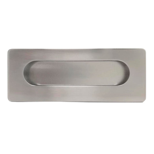 Fabricada en acero.,Acabado nÃ­quel satinado.,Longitud 107x41 mm y altura de 11 mm,Distancia entre centros 96 mm