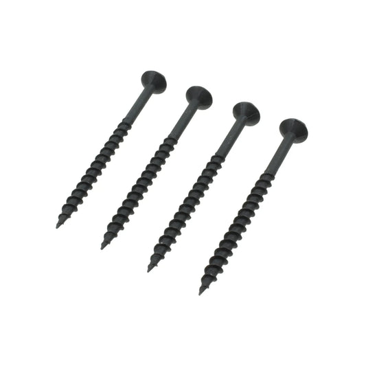 Pija para madera 8 x 2 1/2" negra plana Phillips Veker 15505