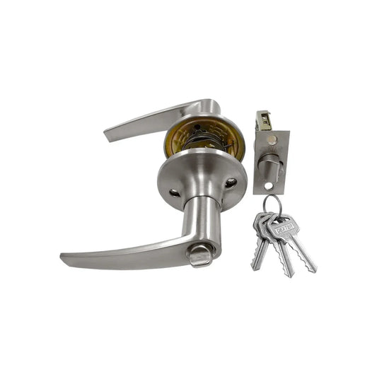 Cerradura/Chapa para recámara de manija cromo Dexter 5828 ónix