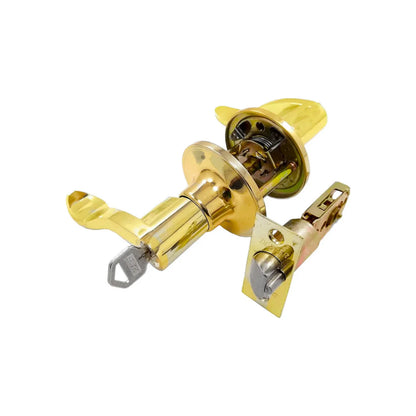 Cerradura/Chapa para recámara de manija dorada Dexter 6715 royal