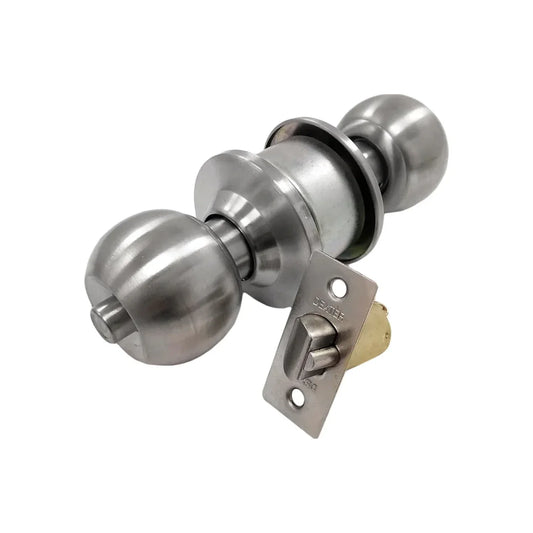 Cerradura/Chapa para recámara cromada Dexter 6825 barza