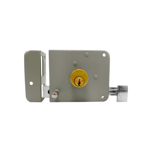 Cerradura/Chapa sobreponer izquierda niquelada Dexter 6761