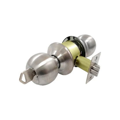 Cerradura/Chapa para recámara cromada Dexter 6805 barza