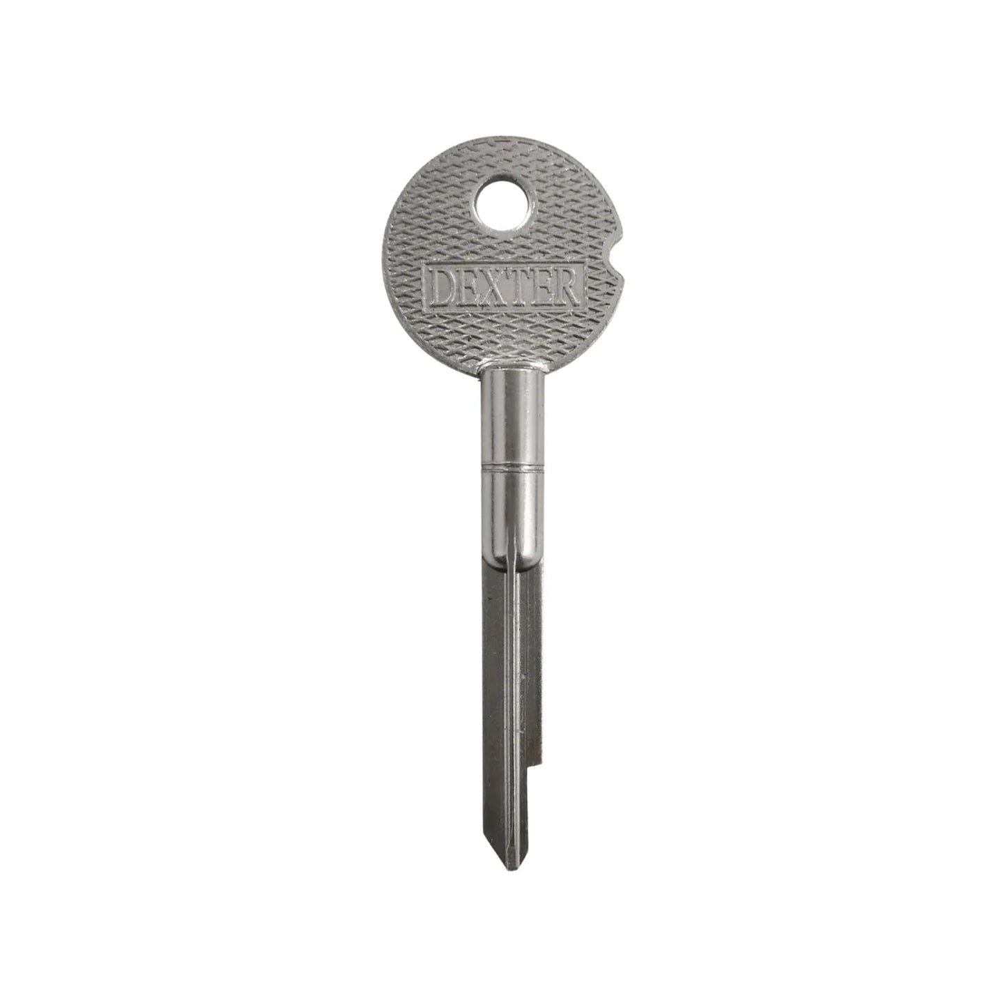 Forja de llave tetra Dexter 4196, metálica plateada para duplicado de seguridad