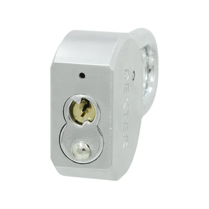 Candado 65 mm gancho largo plata Dexter 6944