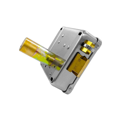 Cerradura/Chapa eléctrica sobreponer izquierda cromo Dexter 5812