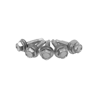 Tornillo punta de broca 14 x 1 1/4" cabeza hexagonal 50 piezas Veker 15903