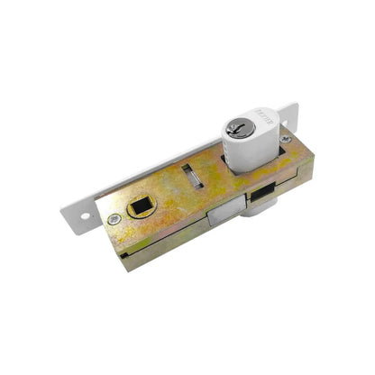Cerradura/Chapa para puerta de aluminio blanca Dexter 2002