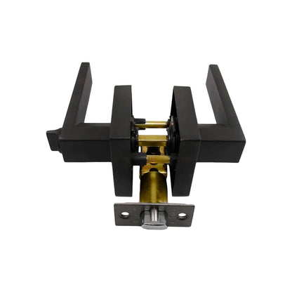 Cerradura/Chapa para recámara de manija negra Dexter 6518 deluxe
