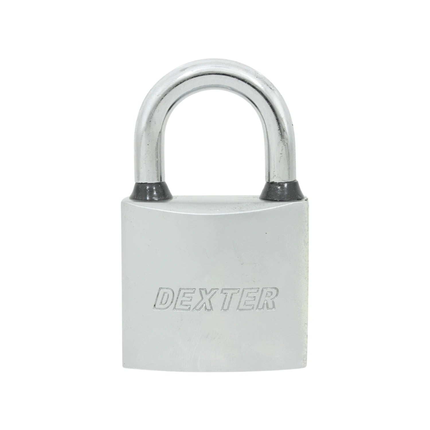 Candado de seguridad Dexter 40mm de gancho corto plateado para protección