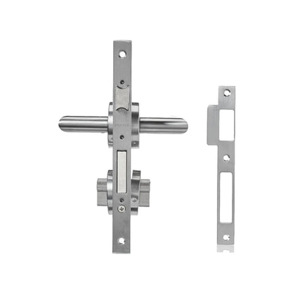 Cerradura/Chapa para recámara de manija cromo mate Dexter 6501 deluxe