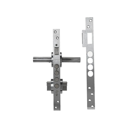 Cerradura/Chapa para recámara de manija cromo mate Dexter 6502 deluxe