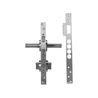 Cerradura/Chapa para recámara de manija cromo mate Dexter 6502 deluxe