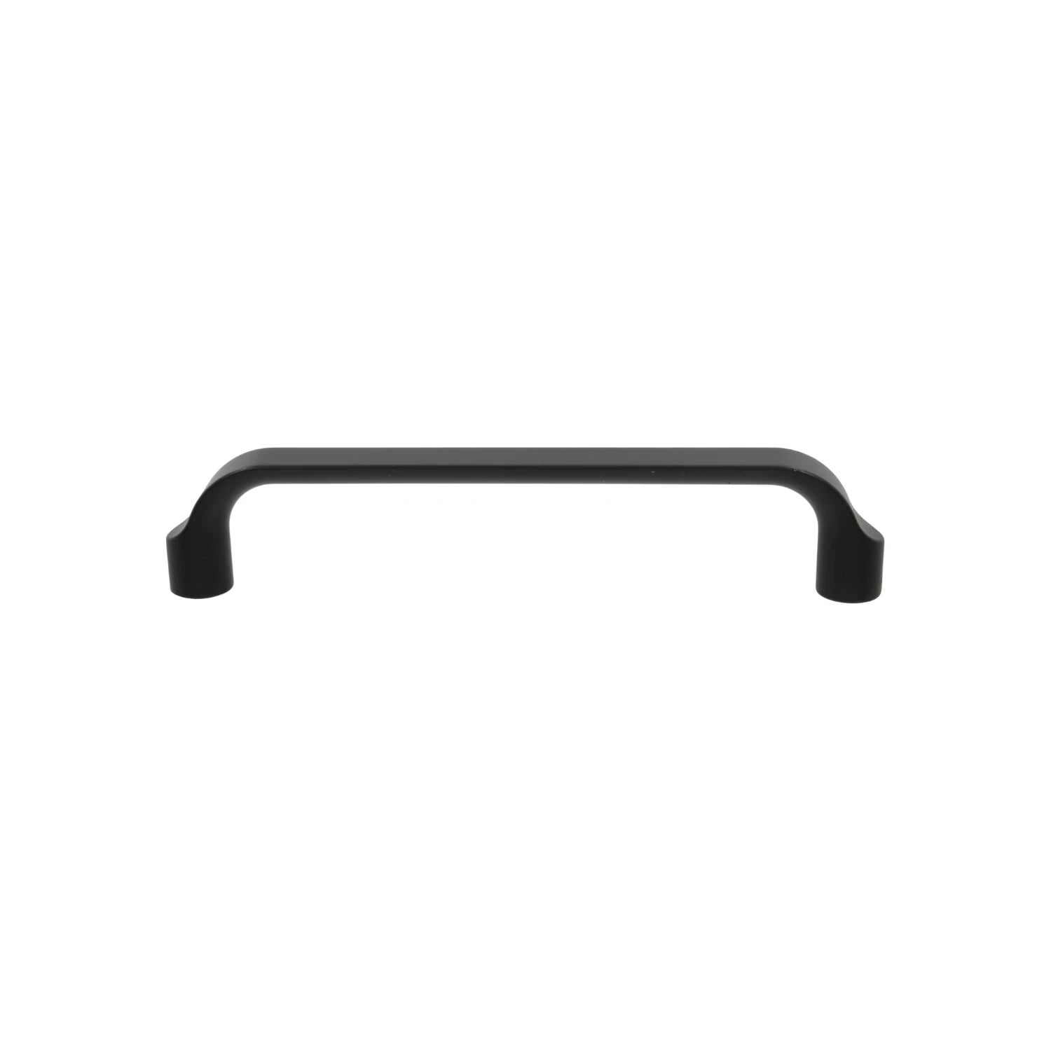 Jaladera negra de 128 mm para muebles, tirador de gabinete, ideal para puertas y cajones, acabado mate
