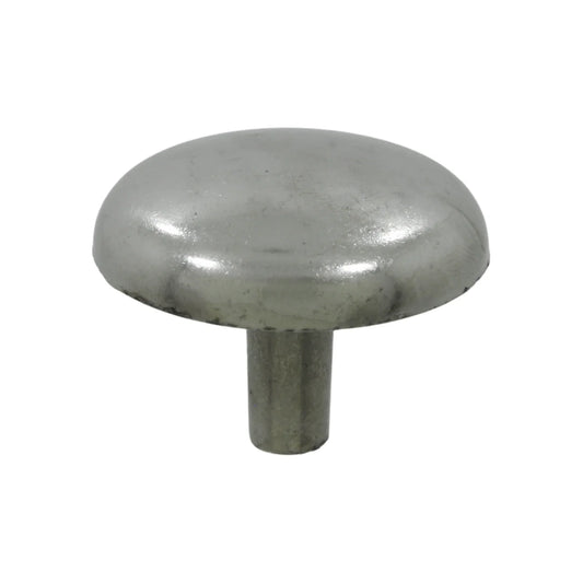 Información Técnica., Material: Zamac., Tipo de jaladera: Botón., Diámetro: 29.8, Altura: 24 mm, Ideal para muebles de hogar y oficina., Acabado: Níquel Satinado.